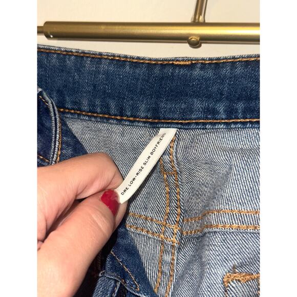 RAG & BONE Dre Low Rise Slim Boyfriend Jeans - Size 28 - Picture 4 of 5